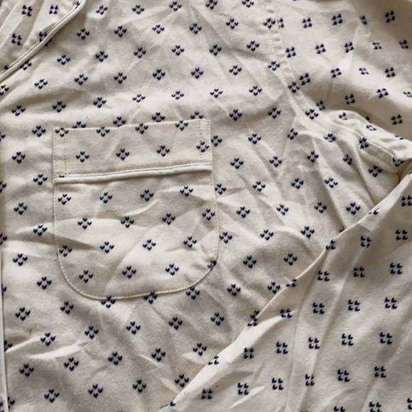 NWT LL Bean Flannel PJ Top - Picture 3 of 6